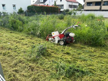 Handgeführter Mulcher von der Fa. Hercules